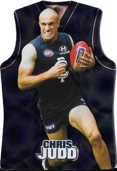 2009 Select AFL Champions - Holographic Guernseys #GDC35 Chris Judd Front